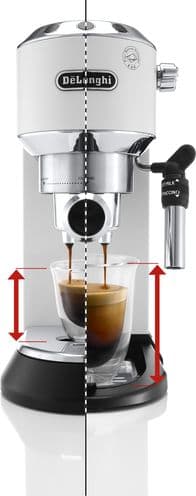 DeLonghi Dedica EC 685.W espressomaskin