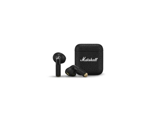 Marshall Minor IV Black trådløse in-ear hovedtelefoner Bluetooth 5.3 Sort