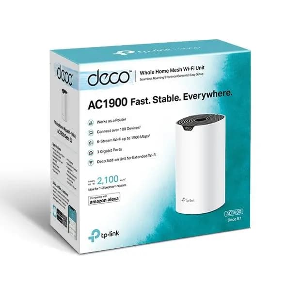 Router TP-LINK Deco S7 1 stk. Hvid