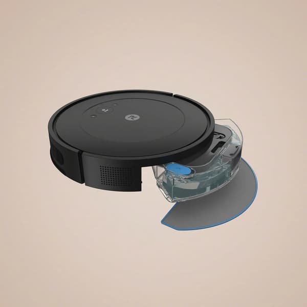 iRobot Roomba Combo Essential 2 Robotstøvsuger Moppefunktion Rengøringsstation 68dB Sort