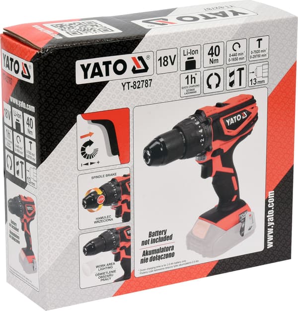 Yato YT-82787 18 V borrskruvdragare