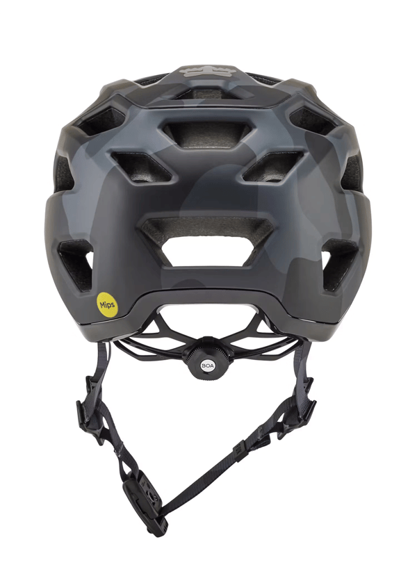 Fox Crossframe Pro Camo cykelhjelm - sort camo Størrelse: S