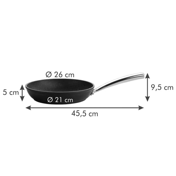 TESCOMA President 26 cm sort - non-stick pande