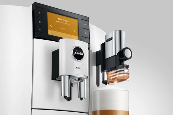 Jura E8 Piano White (ED) kaffemaskin