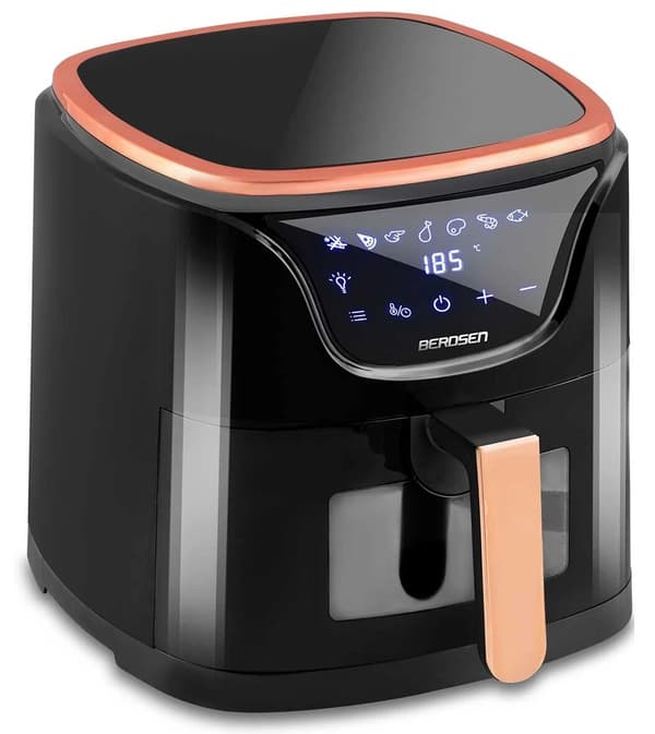 Berdsen BD-652 Airfryer 5L Sort-guld