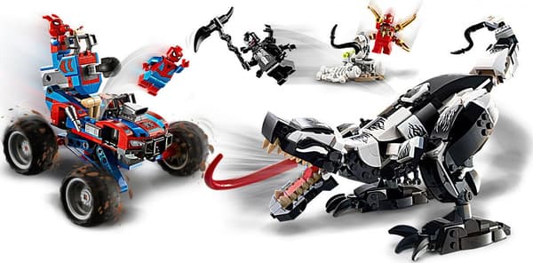 LEGO Marvel Spider-Man Opgør med Venomosaurus (76151)
