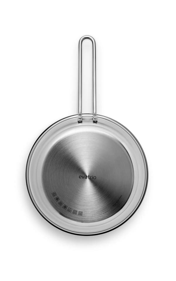 EVA TRIO Rustfrit Stål Heat Control 24 cm - non-stick pande