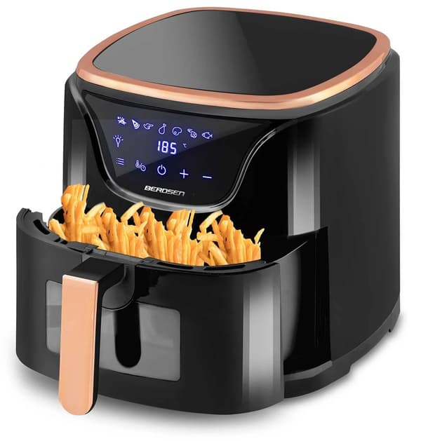 Berdsen BD-652 Airfryer 5L Sort-guld