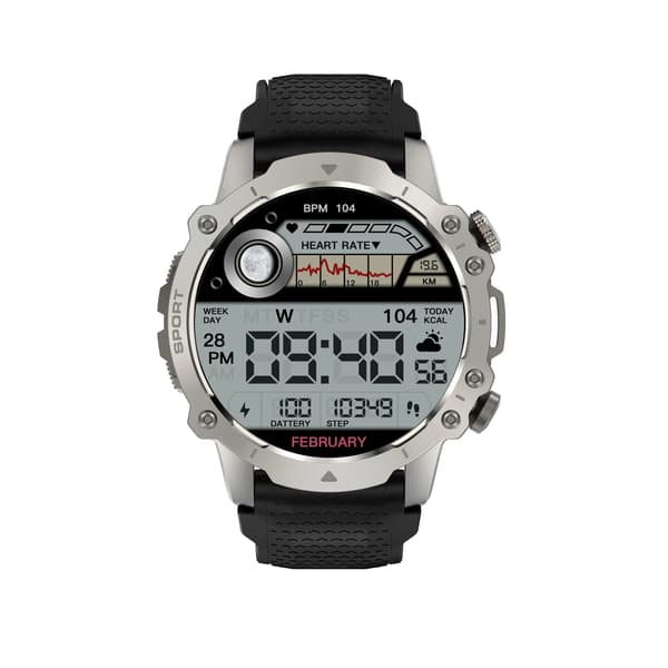 Smartwatch Kiano Watch Sport Sølv