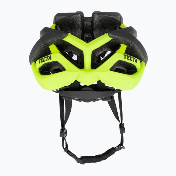 Rogelli Tecta cykelhjelm sort/fluor Størrelse: 54-58 cm (S-M)