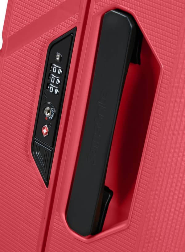 Liten resväska Samsonite Magnum Eco - geranium red