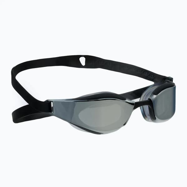 Speedo Fastskin Hyper Elite Mirror svømmebriller sort/oxid grå/krom