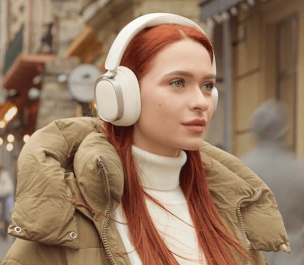 EDIFIER ES850NB ANC Over-Ear-hörlurar Beige