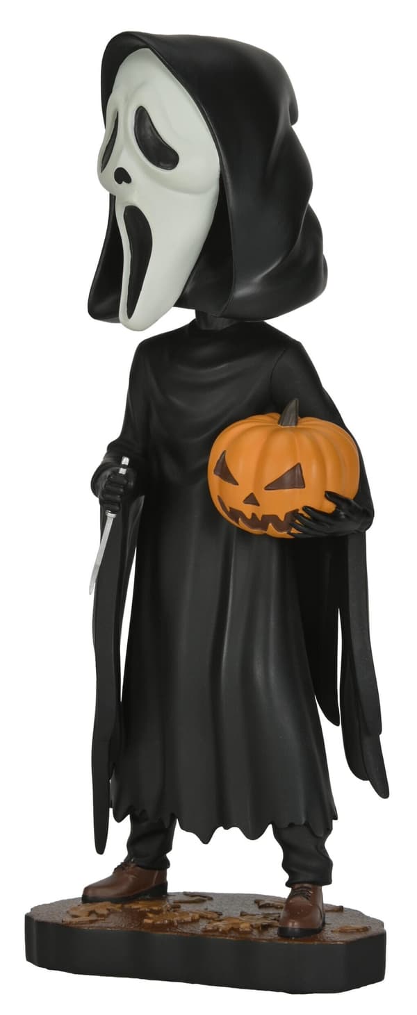 NECA Head Knocker - Ghost Face kurpitsan kanssa