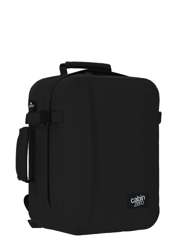 2-in-1 matkareppu CabinZero Classic Tech 28 l - absolute black