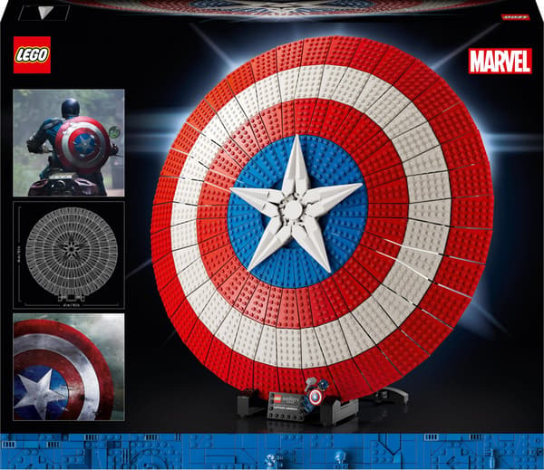 LEGO Marvel Captain America's skjold (76262)