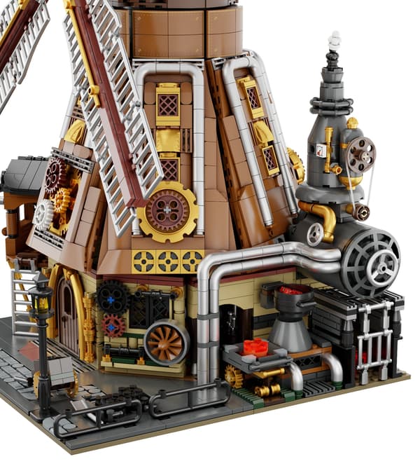 PANTASY Steampunk Vindmølleværksted Byggeklodser 85026