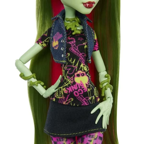 Monster High Mattel JHK58 Venus McFlytrap -nukke, uusintapainos