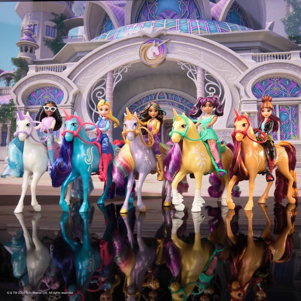 Docka SPIN MASTER Unicorn Academy Ava och Enhörning 6072051