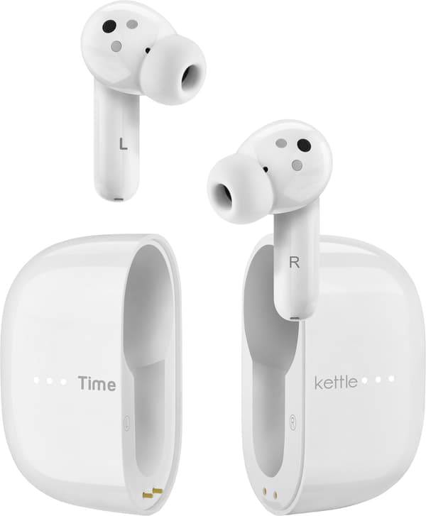 TIMEKETTLE M3 In-ear hovedtelefoner Hvid