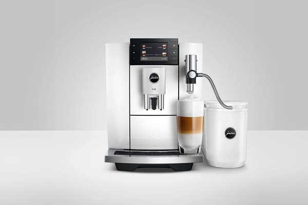 Jura E8 Piano White (ED) kaffemaskine