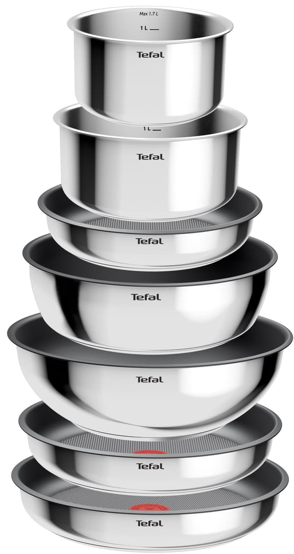 TEFAL Ingenio Cook Eat pannset (15 delar)