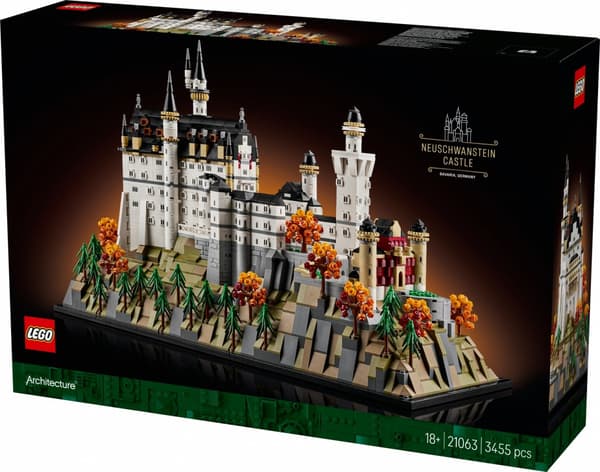 LEGO Klossar Architecture 21063 Neuschwanstein slott