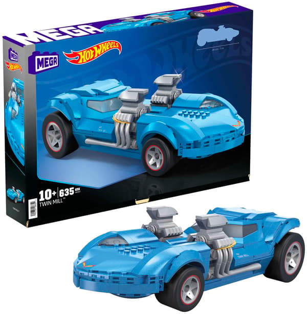 MEGA Hot Wheels Twin Mill plastikklodser HKV07