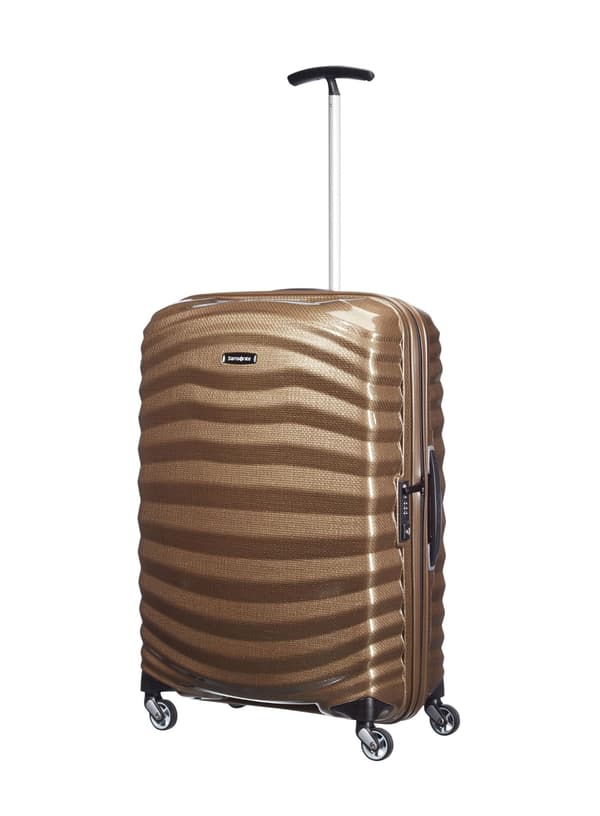 Samsonite Lite-Shock spinner medium resväska - sand