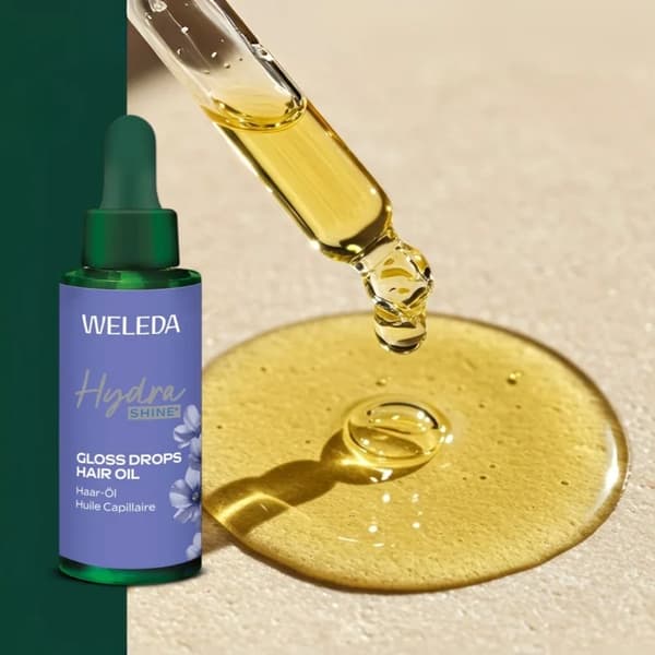 Weleda HydraShine ravitseva hiusöljy 30 ml