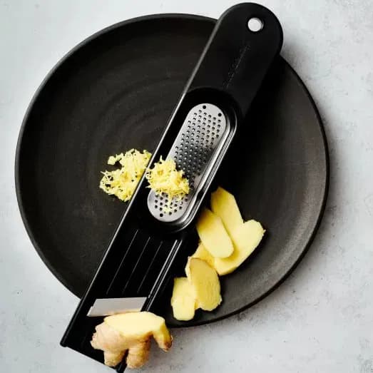 MICROPLANE Specialty 31 cm - manuel køkkenrive til ingefær i rustfrit stål