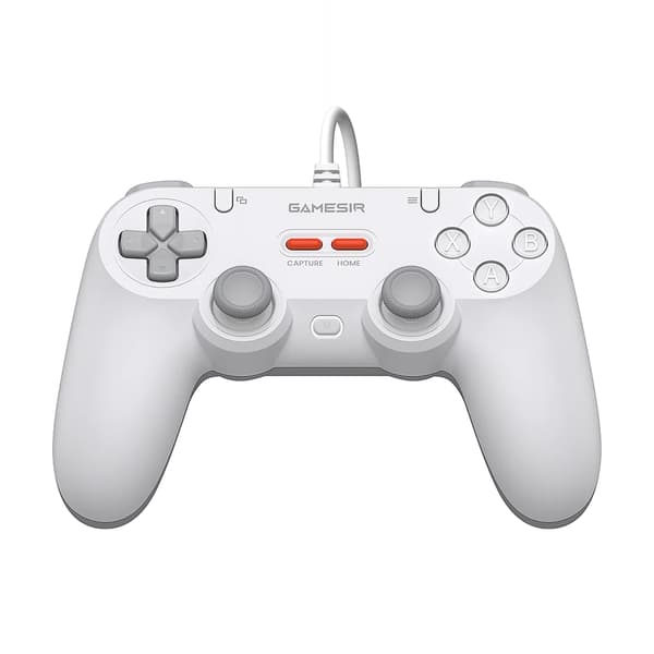 GameSir Tegenaria Lite Controller til PC, Nintendo Switch, Android, iOS, Steam Kablet Hvid