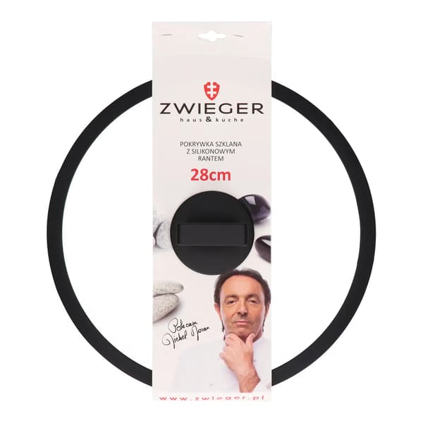 ZWIEGER Låg 28 cm - glaslåg