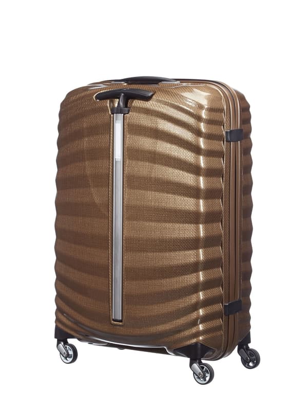 Samsonite Lite-Shock spinner medium resväska - sand