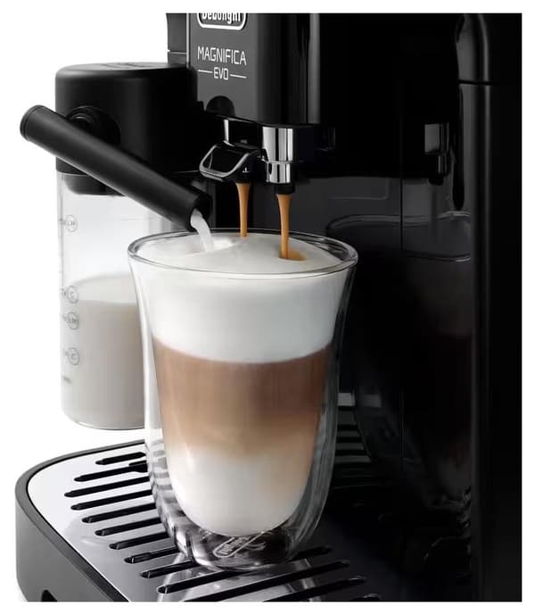 De'Longhi Magnifica Evo Milk ECAM290.51.B sort espressomaskine