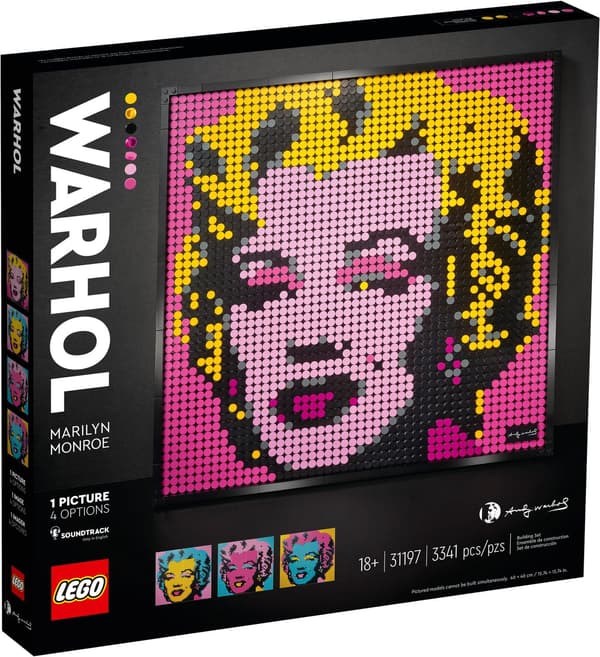 LEGO 31197 Art - Andy Warhols Marilyn Monroe