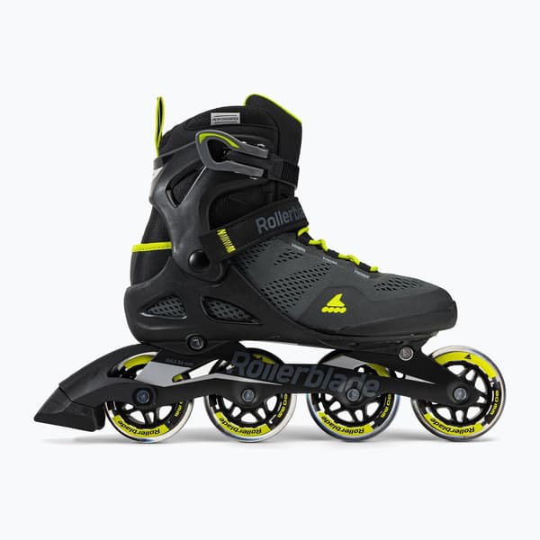 Rollerblade Macroblade 80 herreruller sort/lime Størrelse: 44 EU