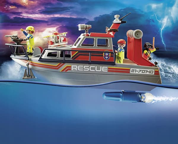 Playmobil Nødredningsbåd (70140)