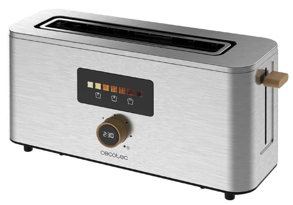 CECOTEC Toast&Taste Extra Sølv Brødrister