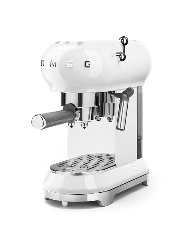 SMEG ECF01WHEU Kaffemaskine Hvid