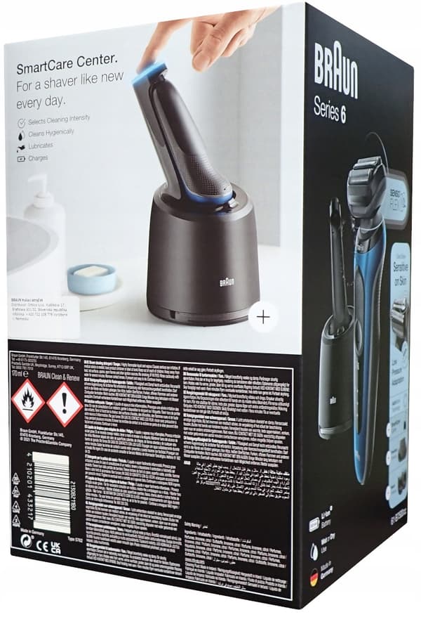 Braun 61-B7500cc Herrebarbermaskine + Base