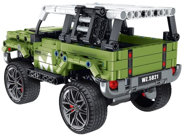 IM.MASTER Pull Back Jeep IM5821 plastikklodser