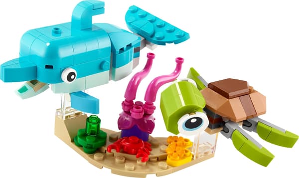LEGO 31128 Creator Delfin og skildpadde