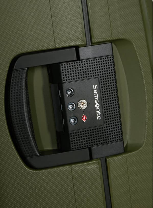 Samsonite S'Cure mellemstor kuffert 79 l - oliven