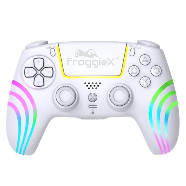 FroggieX FX-P5-GP2-W-kontroll för PS5 Trådlös Vit