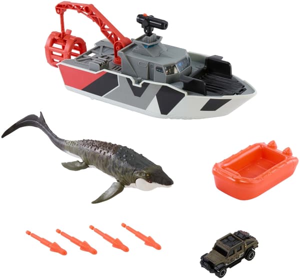 MATCHBOX Jurassic World Mosasaurus-vene JGG61