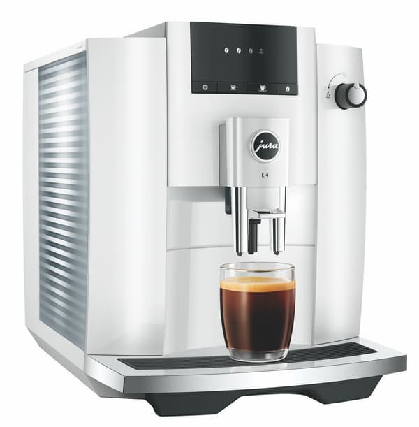 JURA E4 Piano White espressomaskin