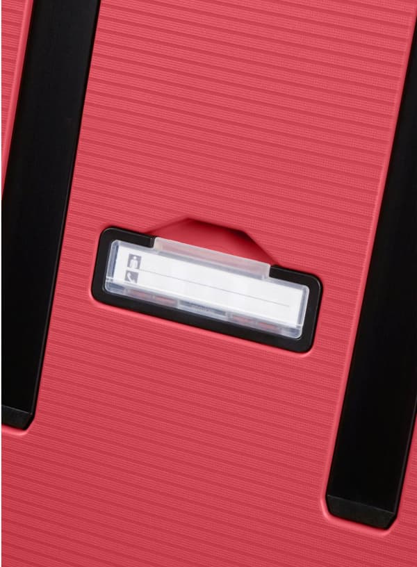Samsonite Magnum Eco mellemstor kuffert - geranium rød