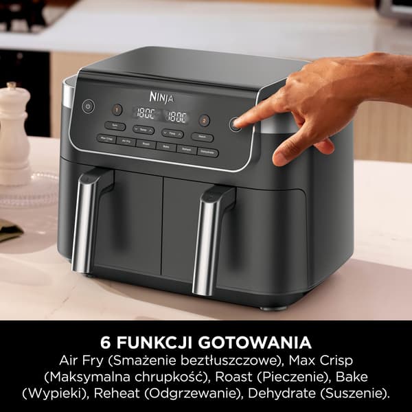 Airfryer NINJA DZ801EU 7.6l med dobbelt kurv