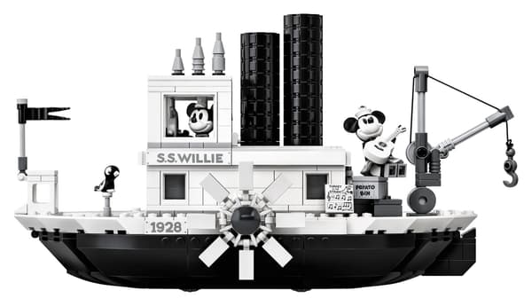 LEGO 21317 Ideas - Ångbåten Willie